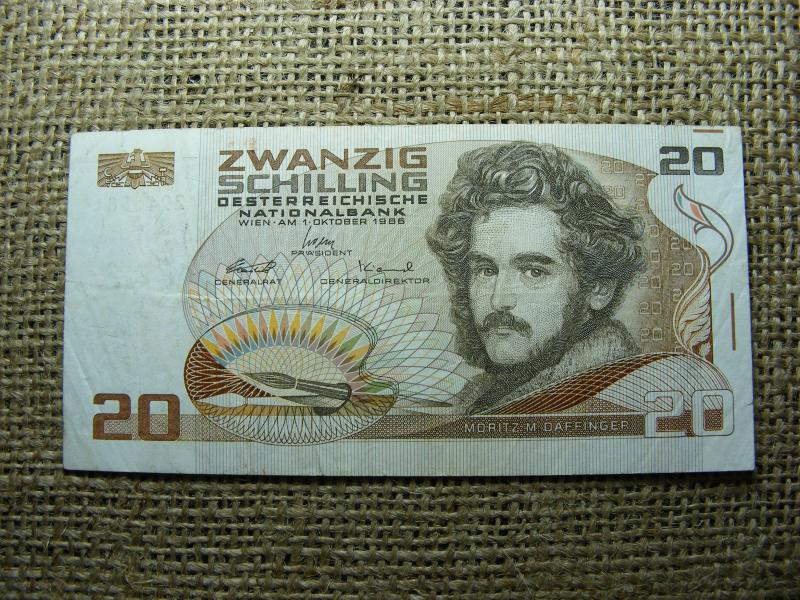 Ausztria 20 schilling, 1986, VF (A2)