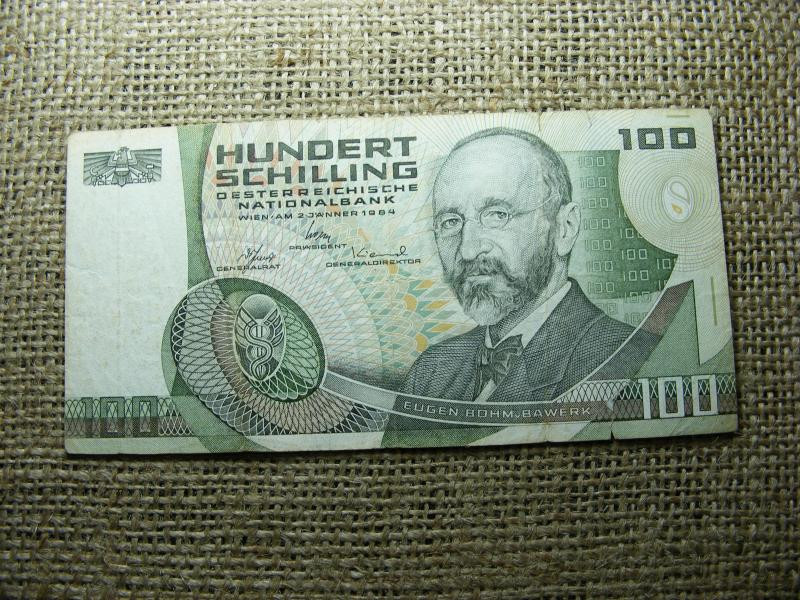 Ausztria 100 schilling, 1984, F állapot