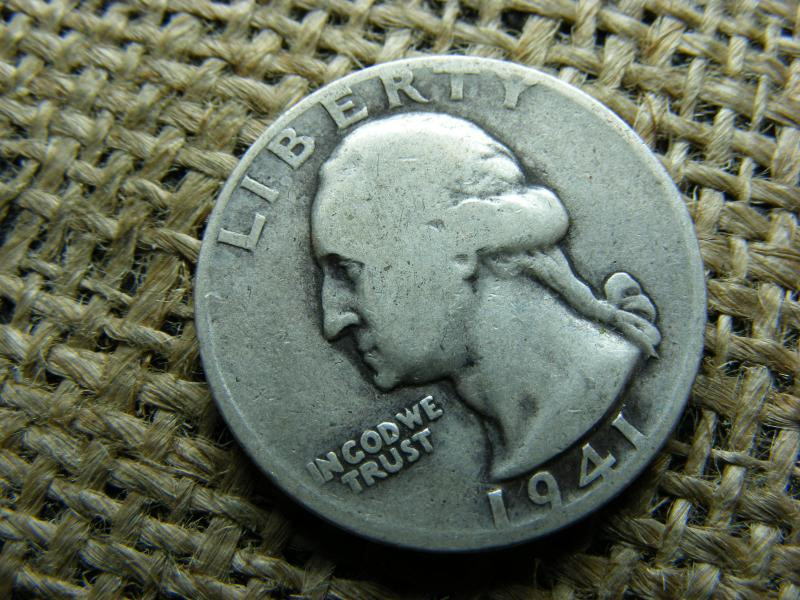 USA 1/4 dollár, 1941 D, ezüst