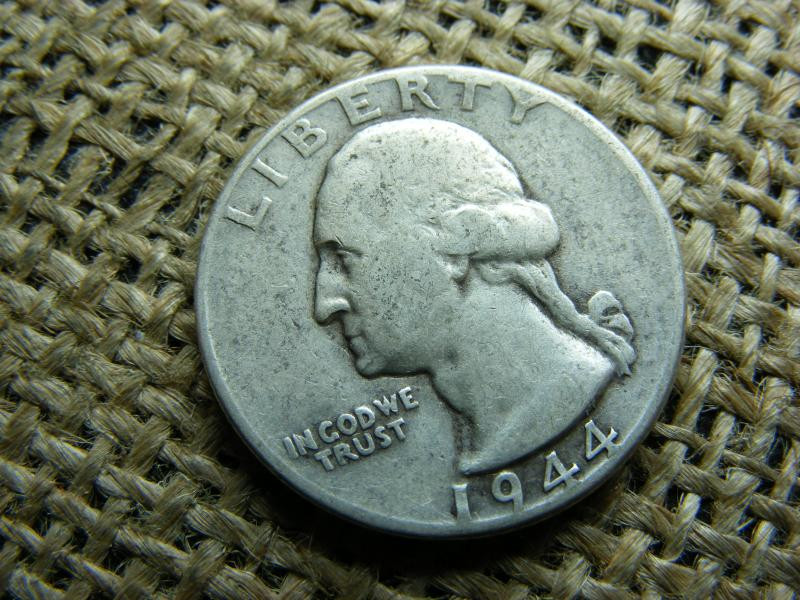 USA 1/4 dollár, 1944, ezüst quarter dollar