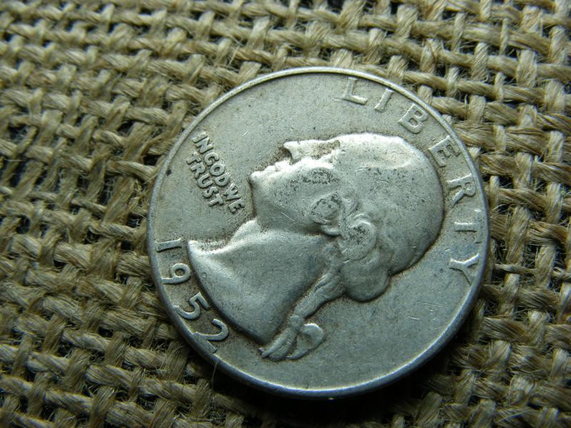 USA 1/4 dollár, 1952, ezüst