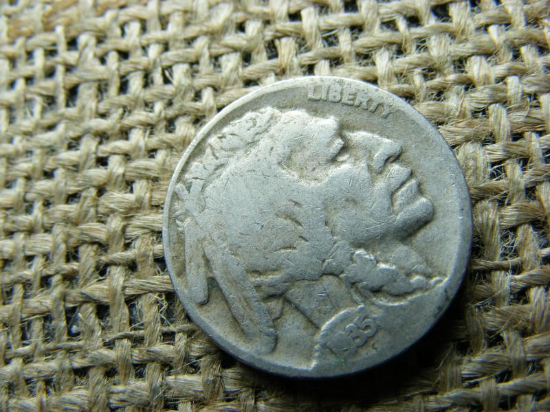 USA 5 centes érme, 1935 D, Buffalo
