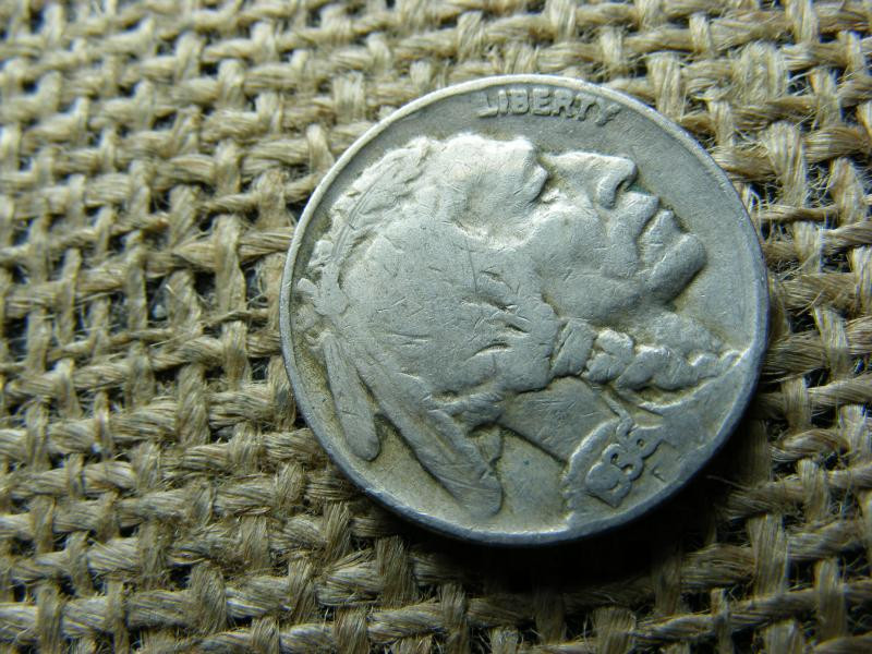 USA 5 centes érme, 1936, Buffalo