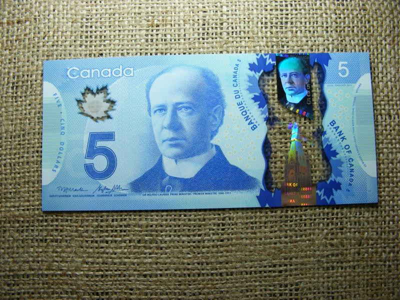Kanada 5 dollár, 2013, HGB, UNC