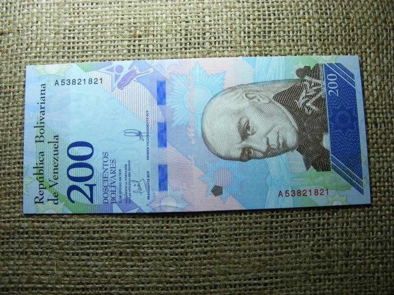 Venezuela 200 bolivares, 2018, UNC (A1)