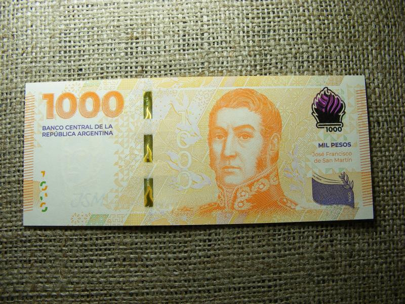 Argentína 1000 peso, 2023-2024, UNC