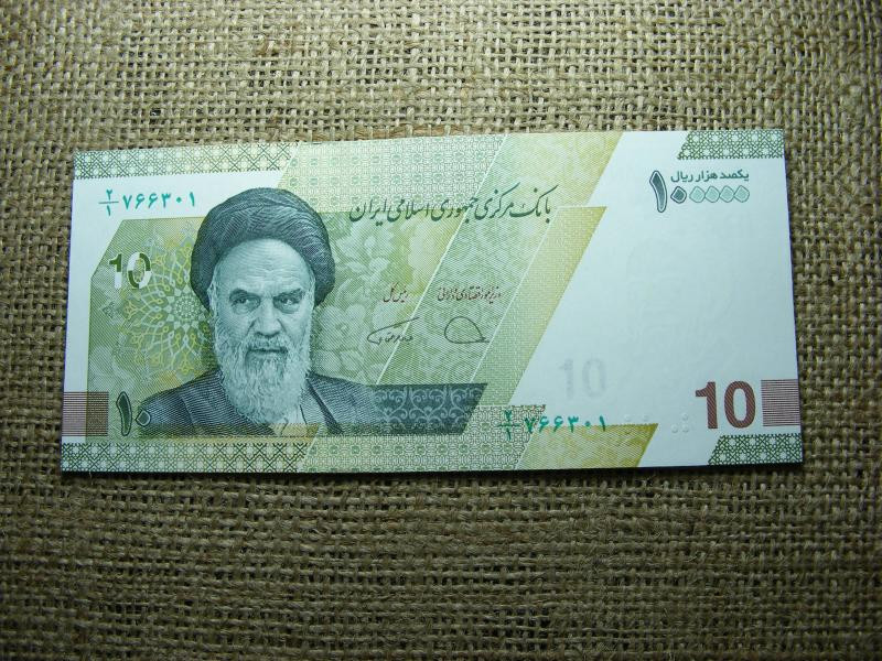 Irán 100000 riál bankjegy, 2021-2023, UNC