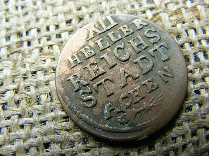 Aachen szabad birodalmi város 12 heller, 1792, XII