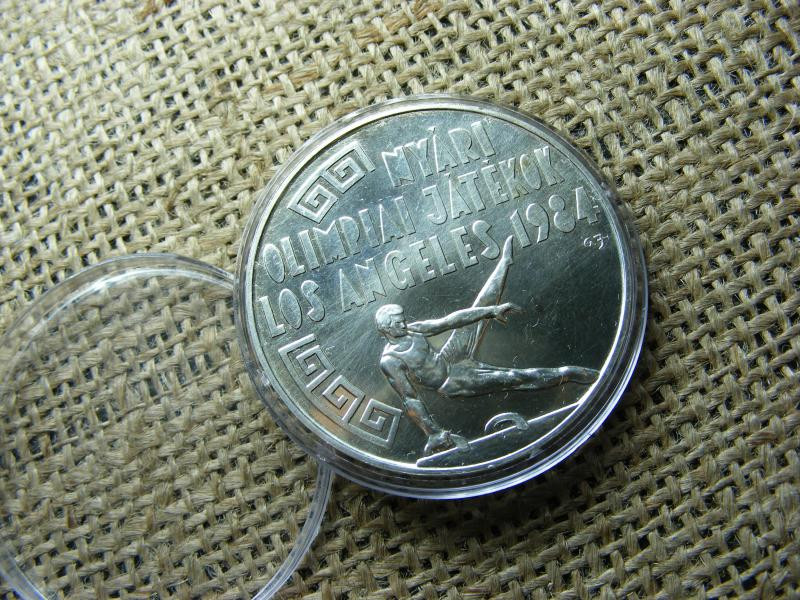 Ezüst 500 forintos érme, 1984, BU