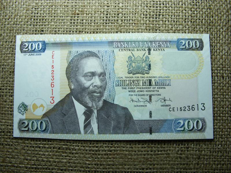 Kenya 200 shilingi, 2009, UNC, A5
