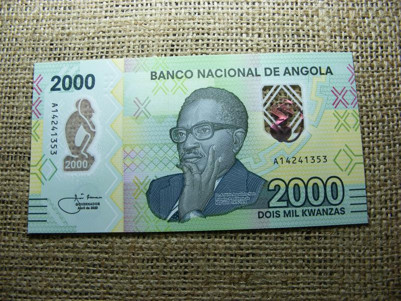 Angola 2000 kwanzas, 2020, aUNC, (A6)