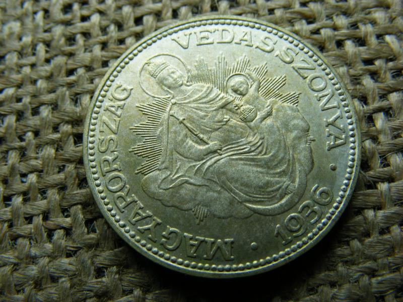 Ezüst 2 pengő, 1936