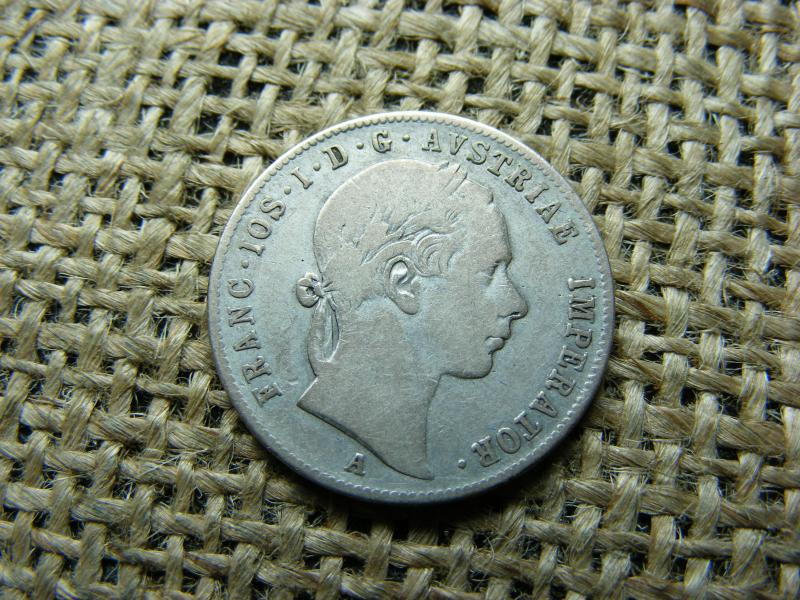 Ezüst 20 krajcár, 1852, Ferenc József