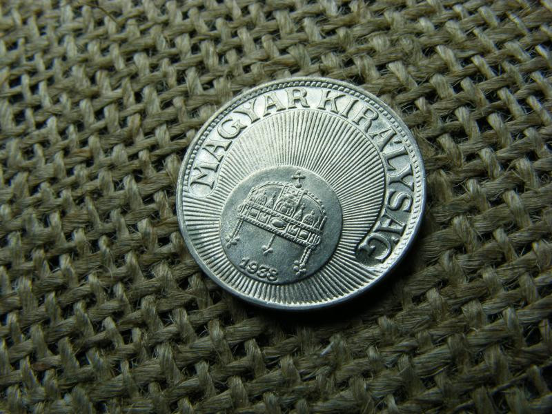 20 fillér, 1938, Magyarország