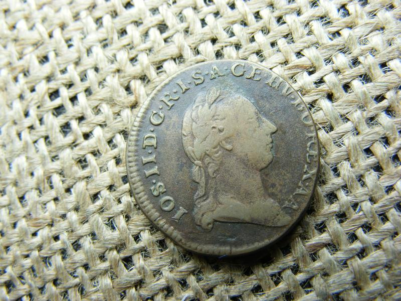 II. József 1/2 krajcár, 1782, S