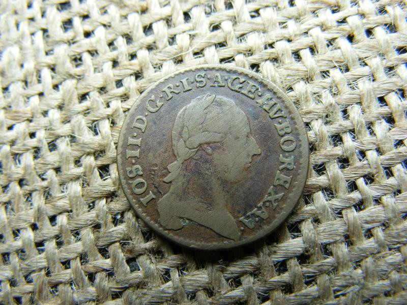 II. József 1/2 krajcár, 1782 B