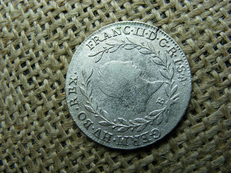 Ferenc, 20 krajcár, 1796, ezüst