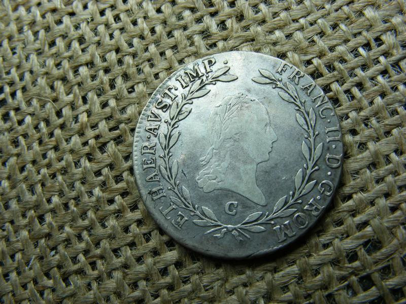 Ferenc, ezüst 20 krajcár, 1806 C