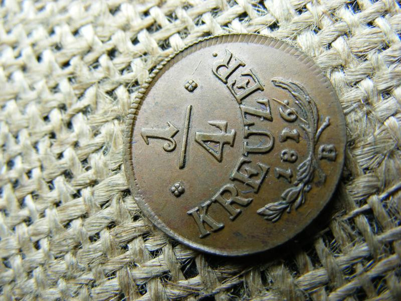 Ferenc I. 1/4 krajcár, 1816 B