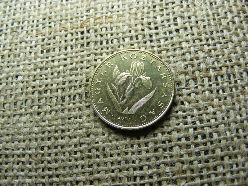 20 forintos érme, 2001, BU