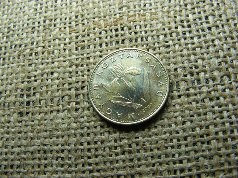 20 forintos érme, 2000, BU