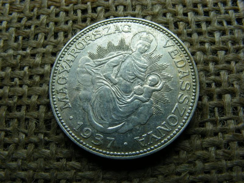 Ezüst 2 pengő, 1937