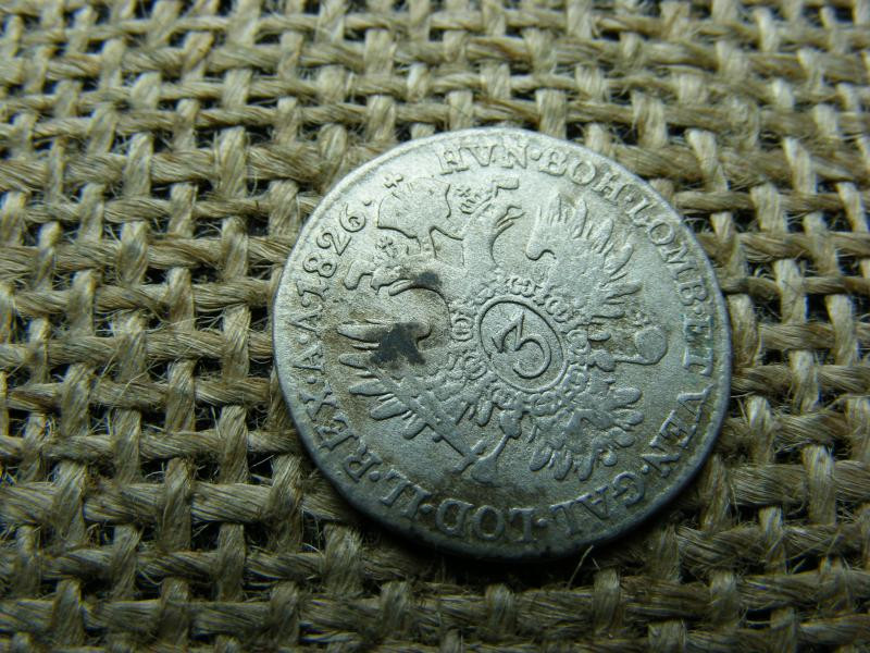 Ezüst 3 krajcár, 1826, A