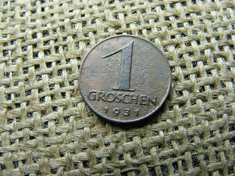 1 Groschen, 1931, ritka