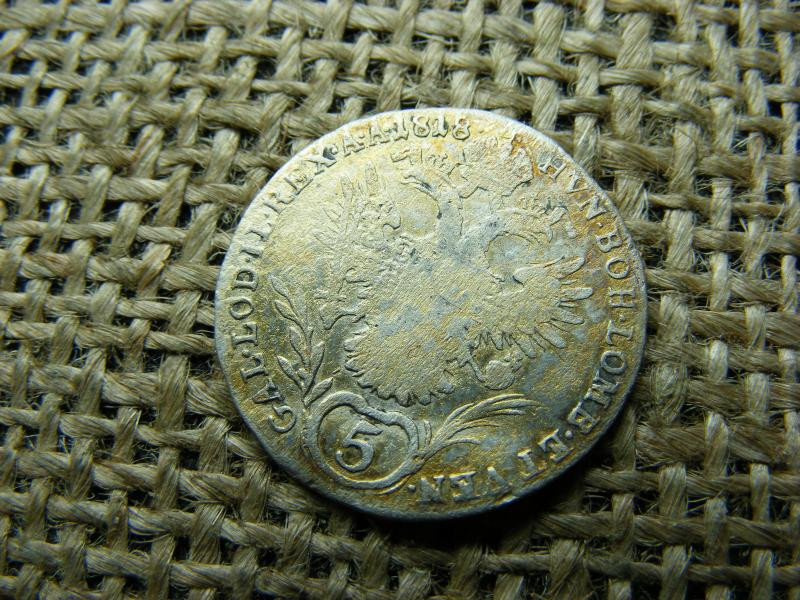 Ezüst 5 krajcár, 1818, Habsburg