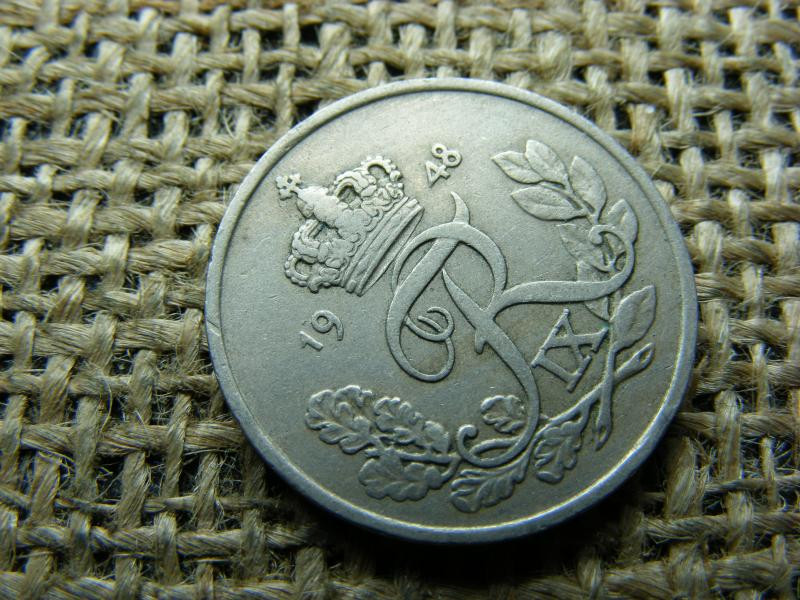 Dánia 25 öre, 1948
