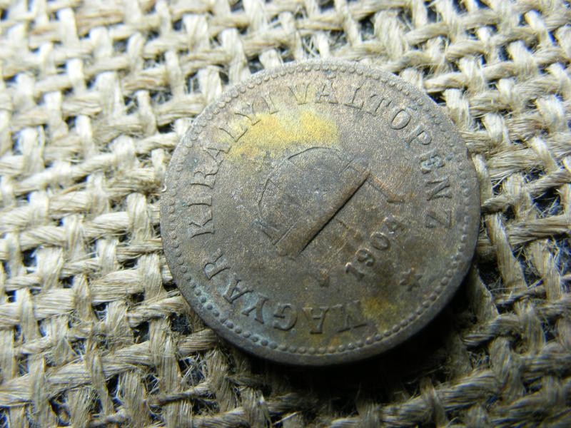 2 fillér, 1904, KB