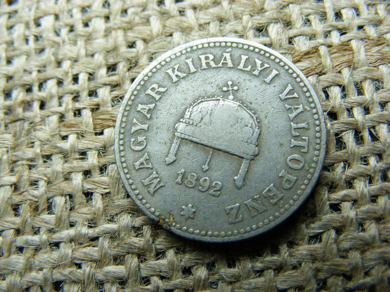 20 fillér, 1892, Korona