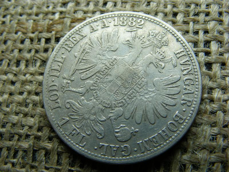 Ezüst 1 forint, 1882, Ferenc József