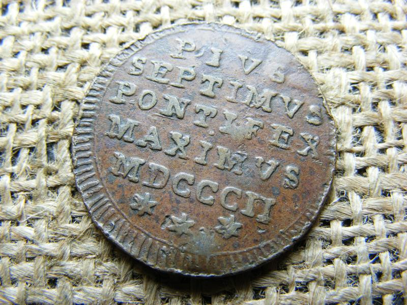 1/2 Baiocco, 1802, VII. Pius
