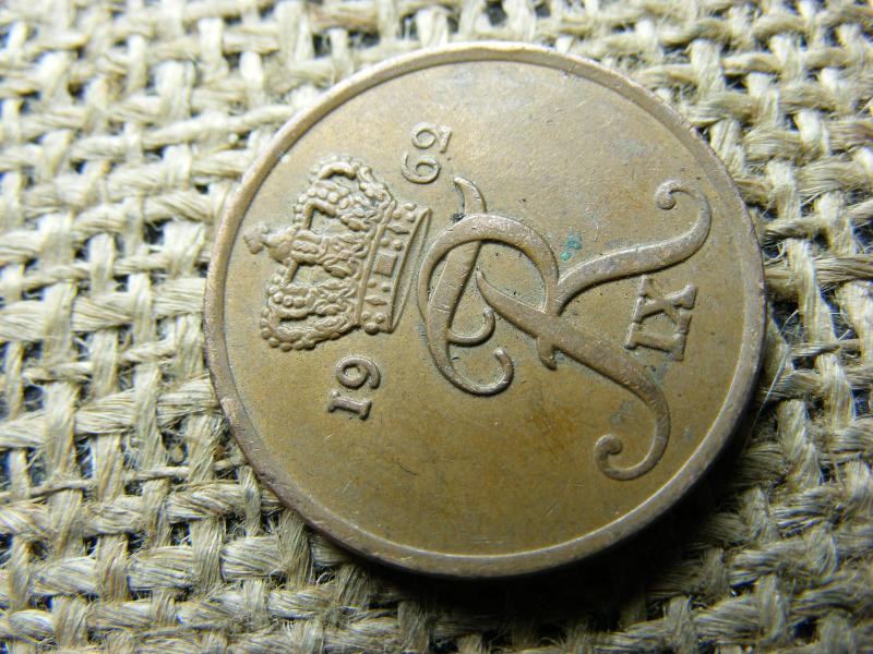 Dánia 5 öre, 1962, ritka