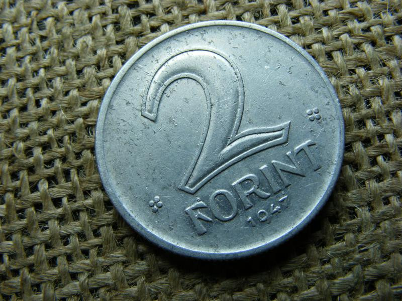 2 Forintos Érme, 1947