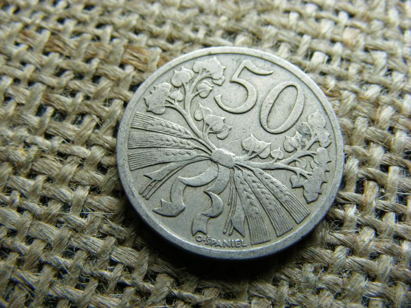 Csehszlovákia, 50 halieru, 1931