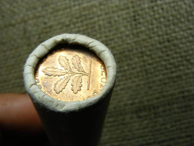 Németország, 2 pfennig, 1979, rolni