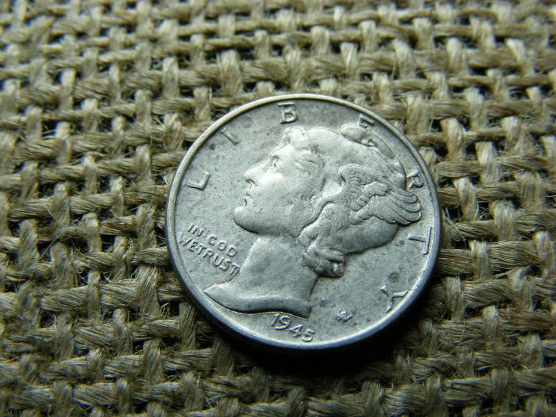 USA Ezüst Dime, 1945