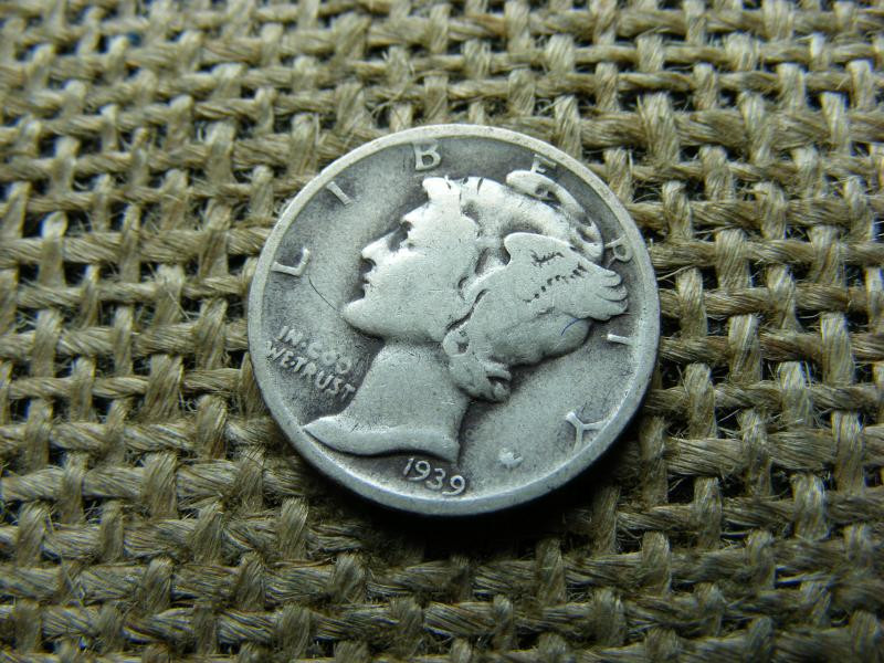 USA Ezüst Dime, 1939, S jelzés