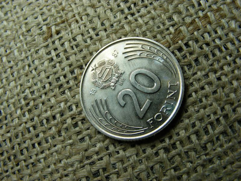 20 Forintos Érme, 1987