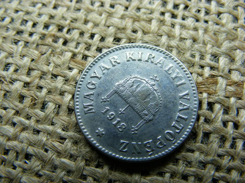 10 fillér, 1918, KB