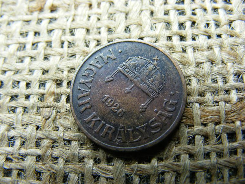 1 fillér, 1926, Magyarország