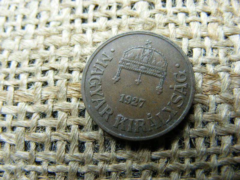 1 fillér, 1927, Magyarország