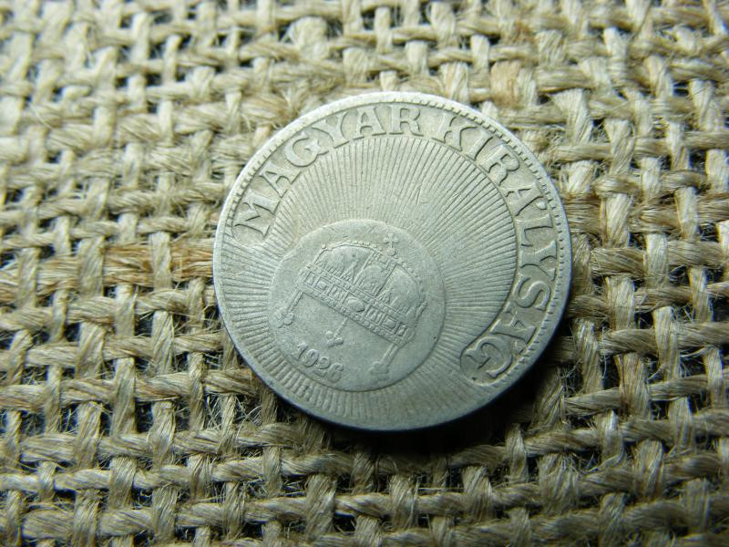 10 fillér, 1926, magyar pénzérme