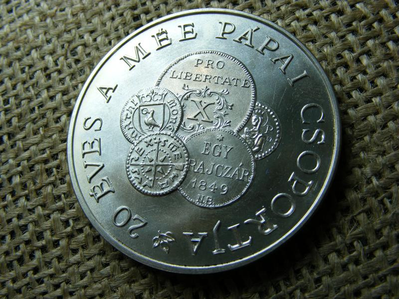 1990, MÉE, 20 Éves a Pápai Csoport, Ezüst Emlékérem