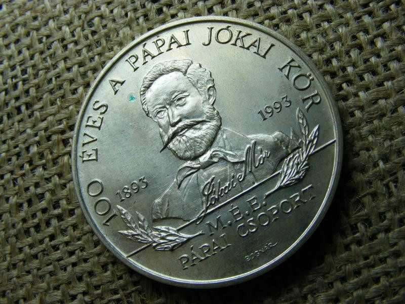 Ezüst érme, M.É.E. Pápai Csoport, 100 éves a Pápai Jókai Kör