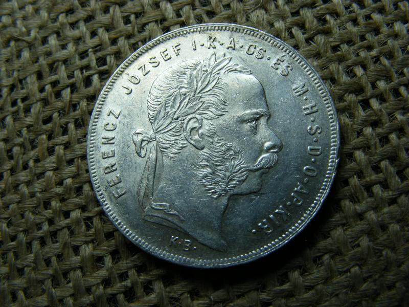 Ezüst 1 forint, 1879 KB, extra