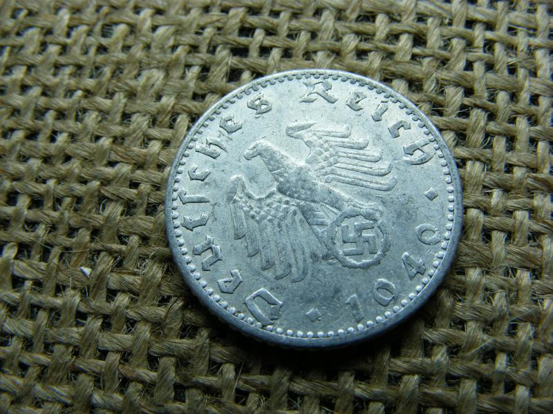 Birodalmi 50 pfennig, 1940, G jelzés