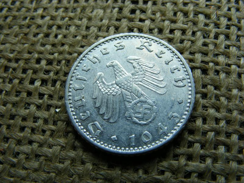 Birodalmi 50 pfennig, 1943 A